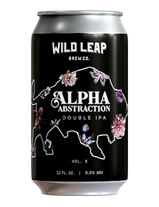 Wild Leap Alpha Abstraction Volume 10 Double IPA