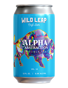 Wild Leap Alpha Abstraction Volume 14 Double IPA
