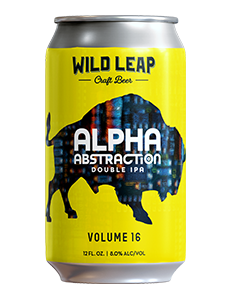 Wild Leap Alpha Abstraction Volume 16 Double IPA