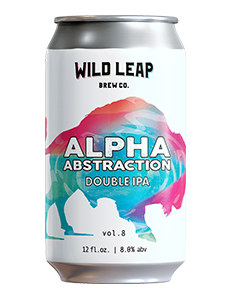 Wild Leap Alpha Abstraction Volume 8 Double IPA