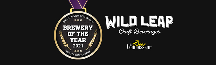 Brewery of the Year 2021 - Beer Connoisseur Magazine Wild Leap