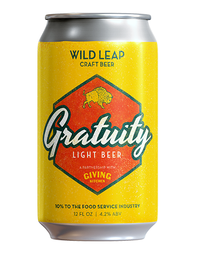 Gratuity Giving Kitchen Light Beer