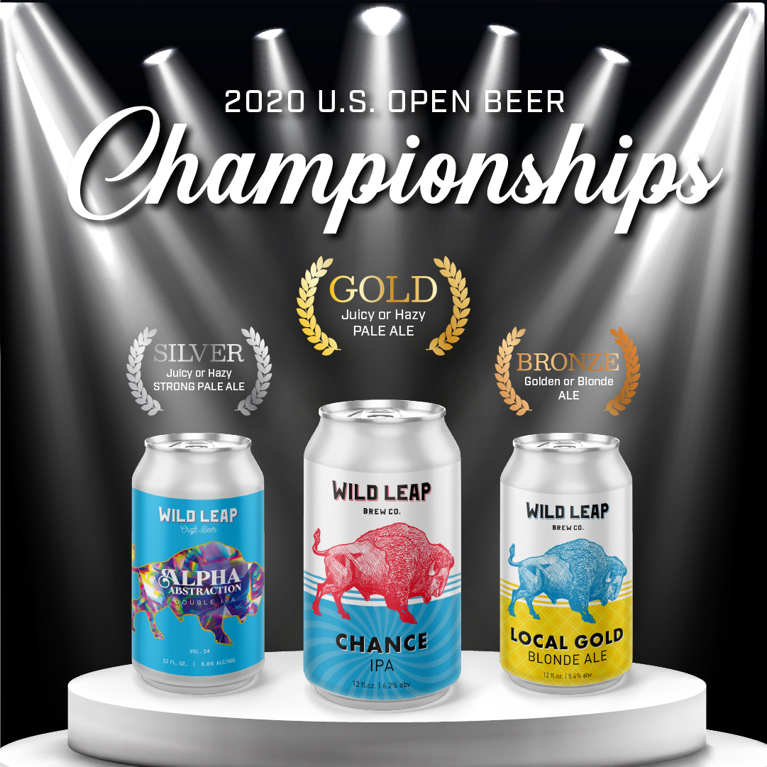 Wild Leap Gold Medal Winners U.S. Open Beer Championship