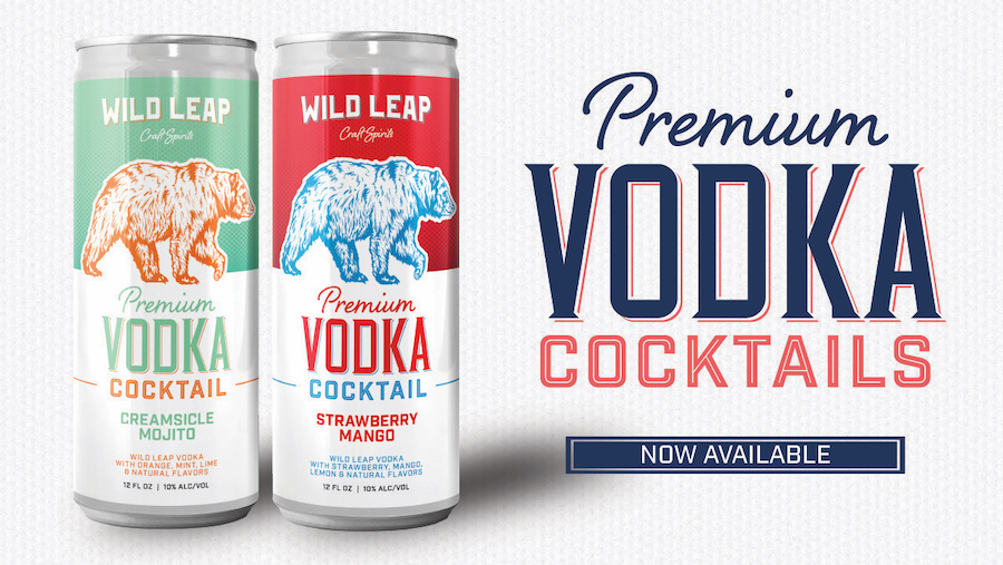 Wild Leap Ready To Drink Premium Vodka Cocktails Now Available
