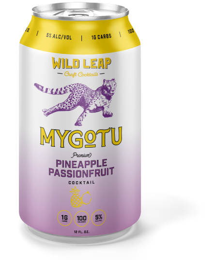 MYGOTU Ready To Drink Premium Cocktails Pineapple Passionfruit