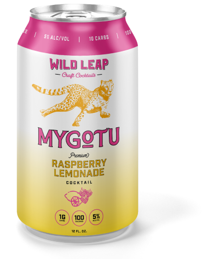 MYGOTU Ready To Drink Premium Cocktails Raspberry Lemonade