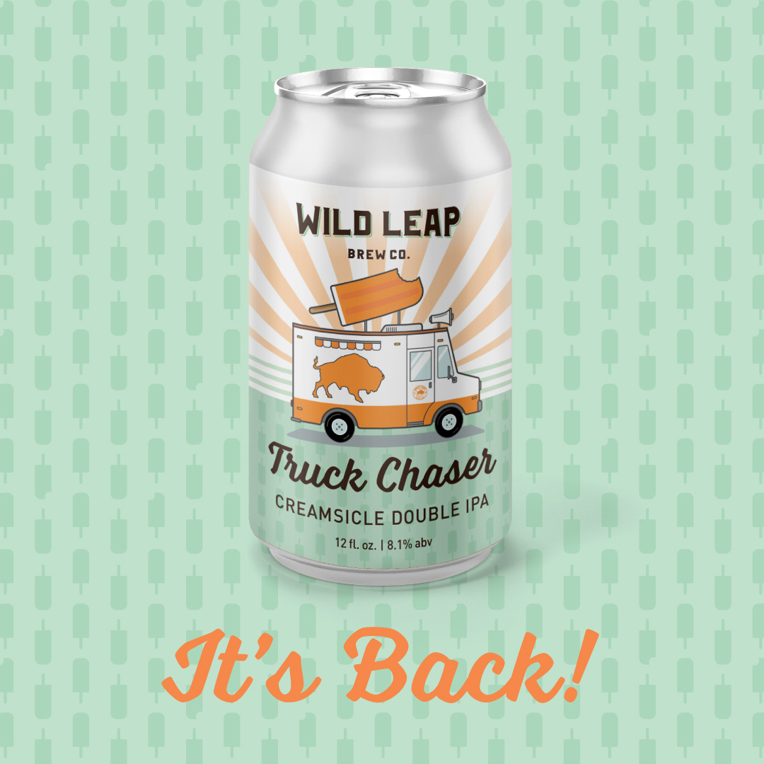 Wild Leap's Truck Chaser Creamsicle Double IPA Is Back