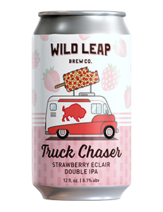 Wild Leap Truck Chaser Strawberry Eclair Double IPA