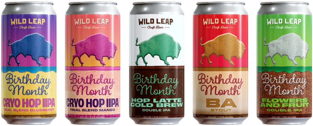 Wild Leap Birthday Month - 4 Years Old