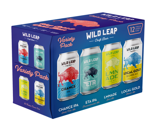 Variety Pack - Chance IPA, ETA IPA, LMN ADE & Local Gold Blonde Ale