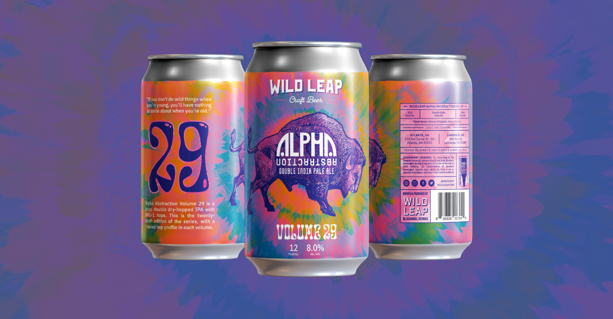 Alpha Abstraction Double IPA Volume 28 by Wild Leap