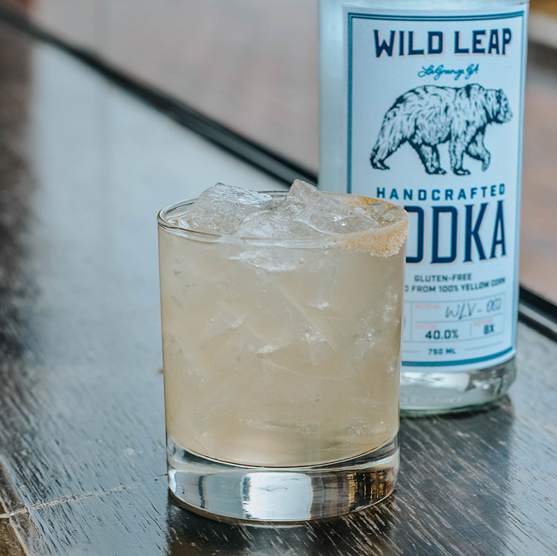 Handcraft Vodka Cocktail Bear in the Pear Wild Leap