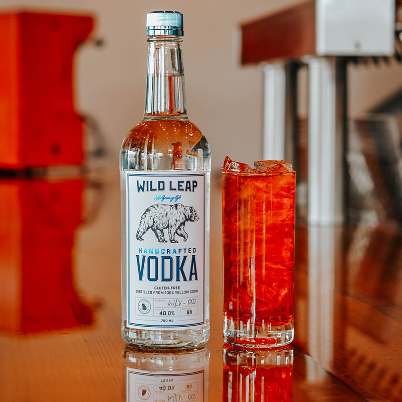 Cape Cod Craft Vodka Cocktail Wild Leap